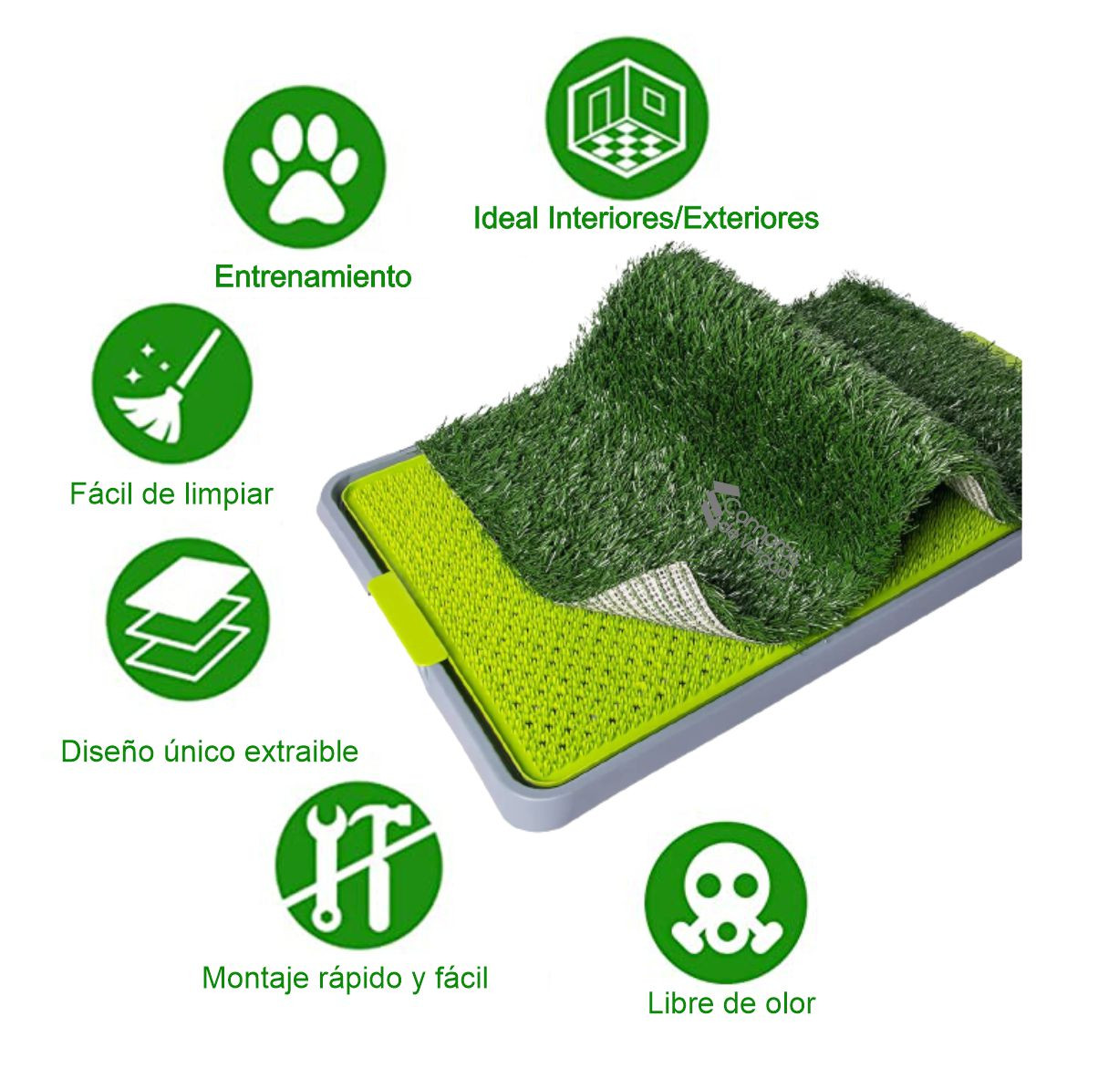 Miniatura 4 de Tapete Entrenamiento Para Perro Grande